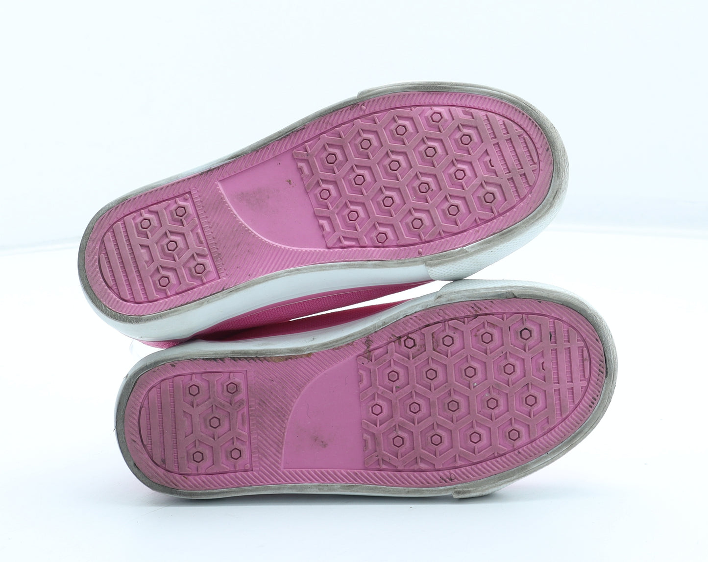 Casual Collection Girls Pink Polyester Trainer UK 10 28