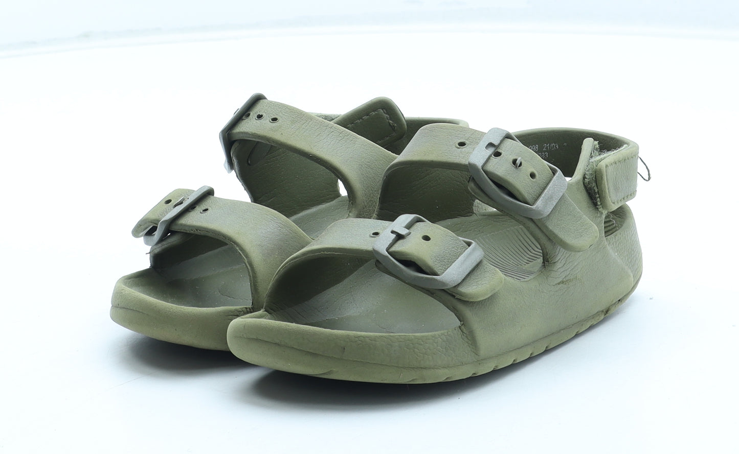 NEXT Boys Green Rubber Fisherman Sandal UK 7