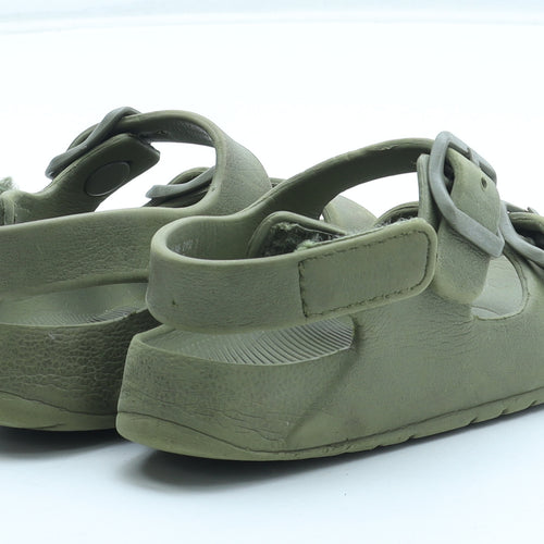 NEXT Boys Green Rubber Fisherman Sandal UK 7