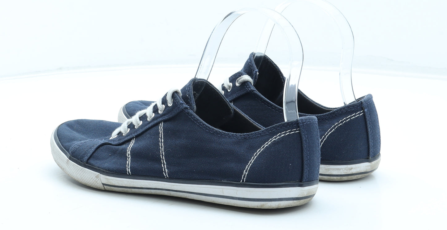 Marks and Spencer Womens Blue Polyester Trainer UK