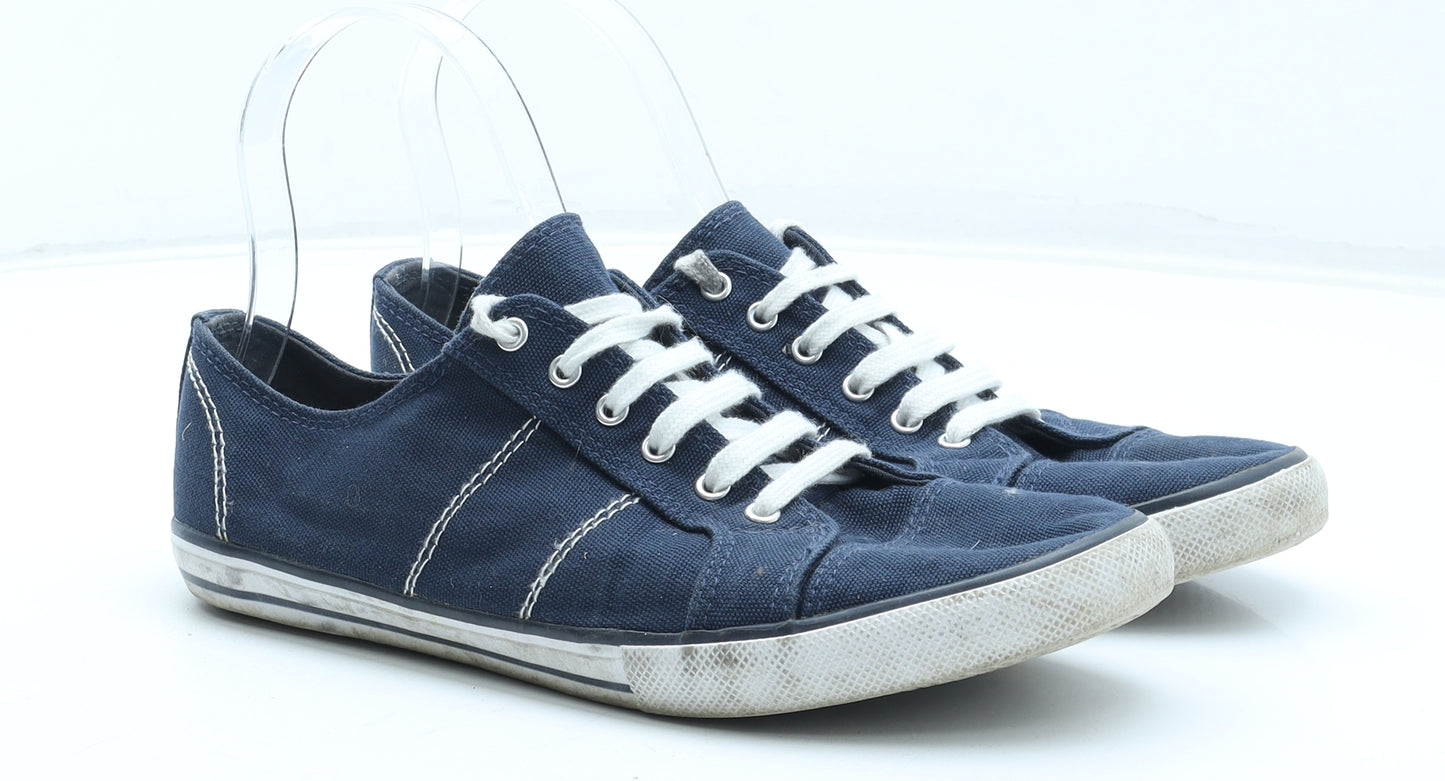 Marks and Spencer Womens Blue Polyester Trainer UK