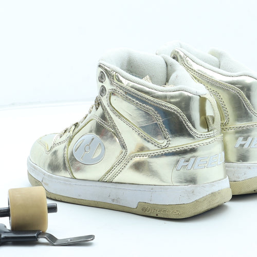 Heelys Girls Gold Polyurethane Trainer UK 2