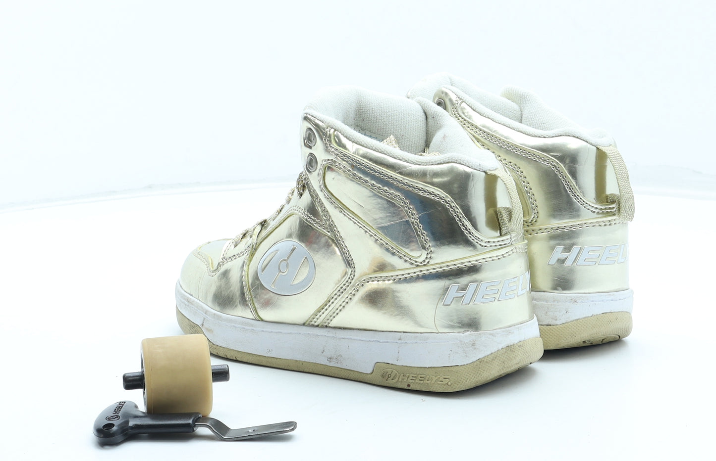 Heelys Girls Gold Polyurethane Trainer UK 2
