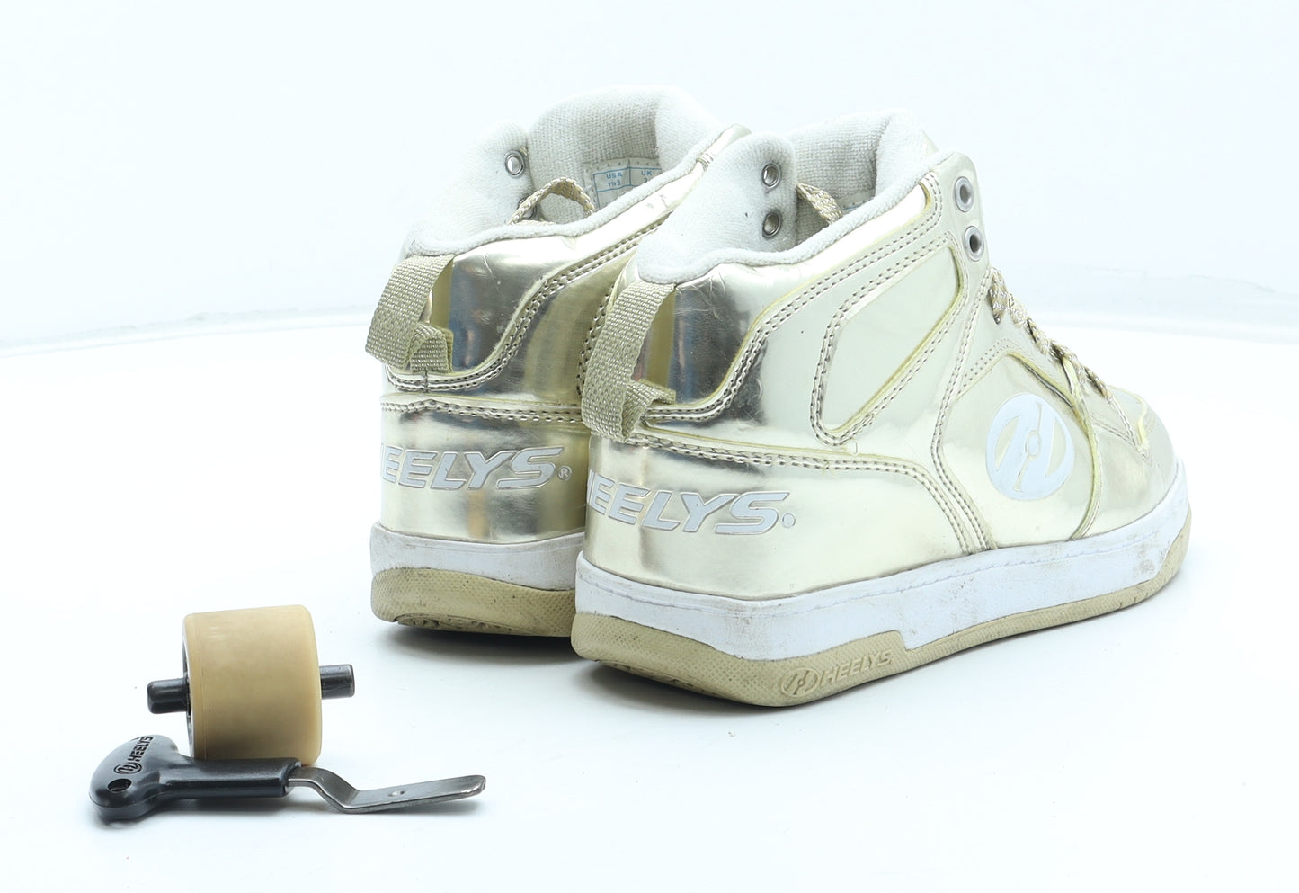 Heelys Girls Gold Polyurethane Trainer UK 2