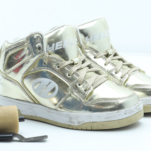 Heelys Girls Gold Polyurethane Trainer UK 2