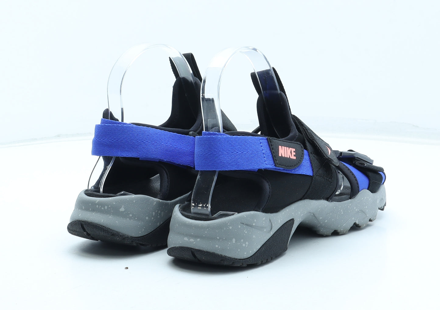 Nike Mens Black Polyester Slip On Sandal UK 5.5