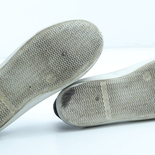 Primark Boys Black Polyester Slip On Casual UK 1