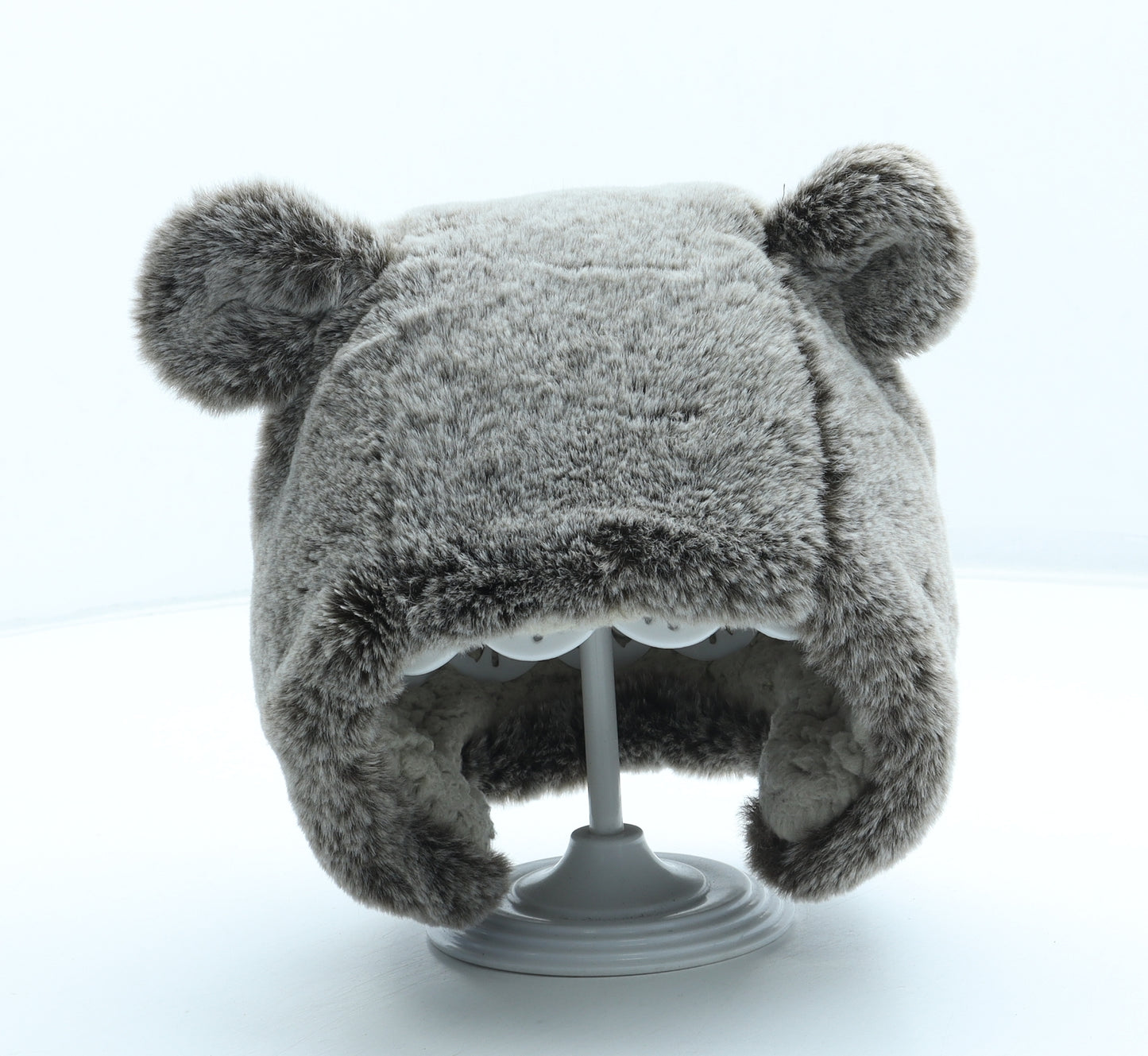 TU Girls Brown Polyester Winter Hat Size S - Size 1-2 Years