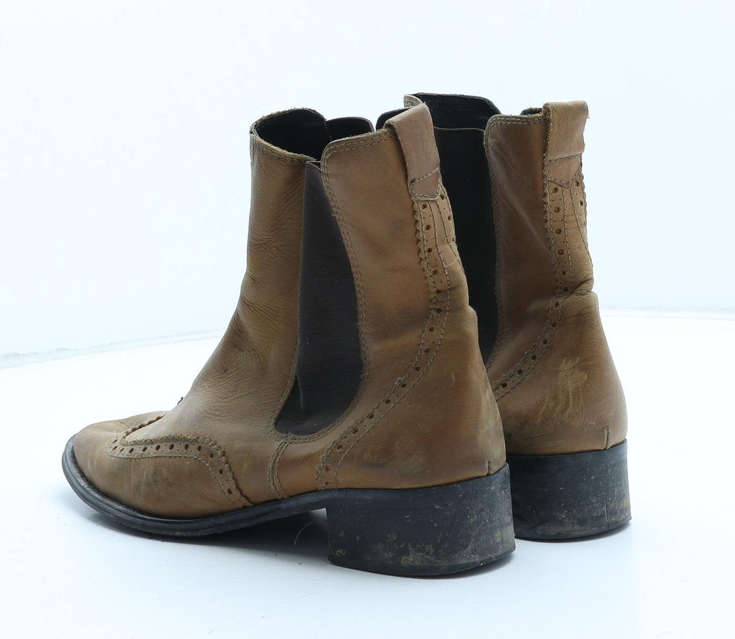 Boden Womens Brown Leather Chelsea Boot UK