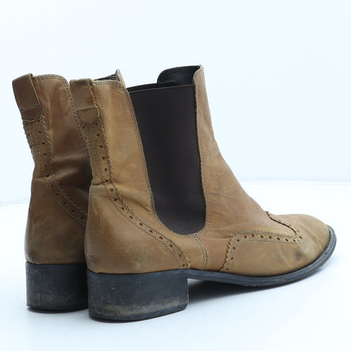 Boden Womens Brown Leather Chelsea Boot UK