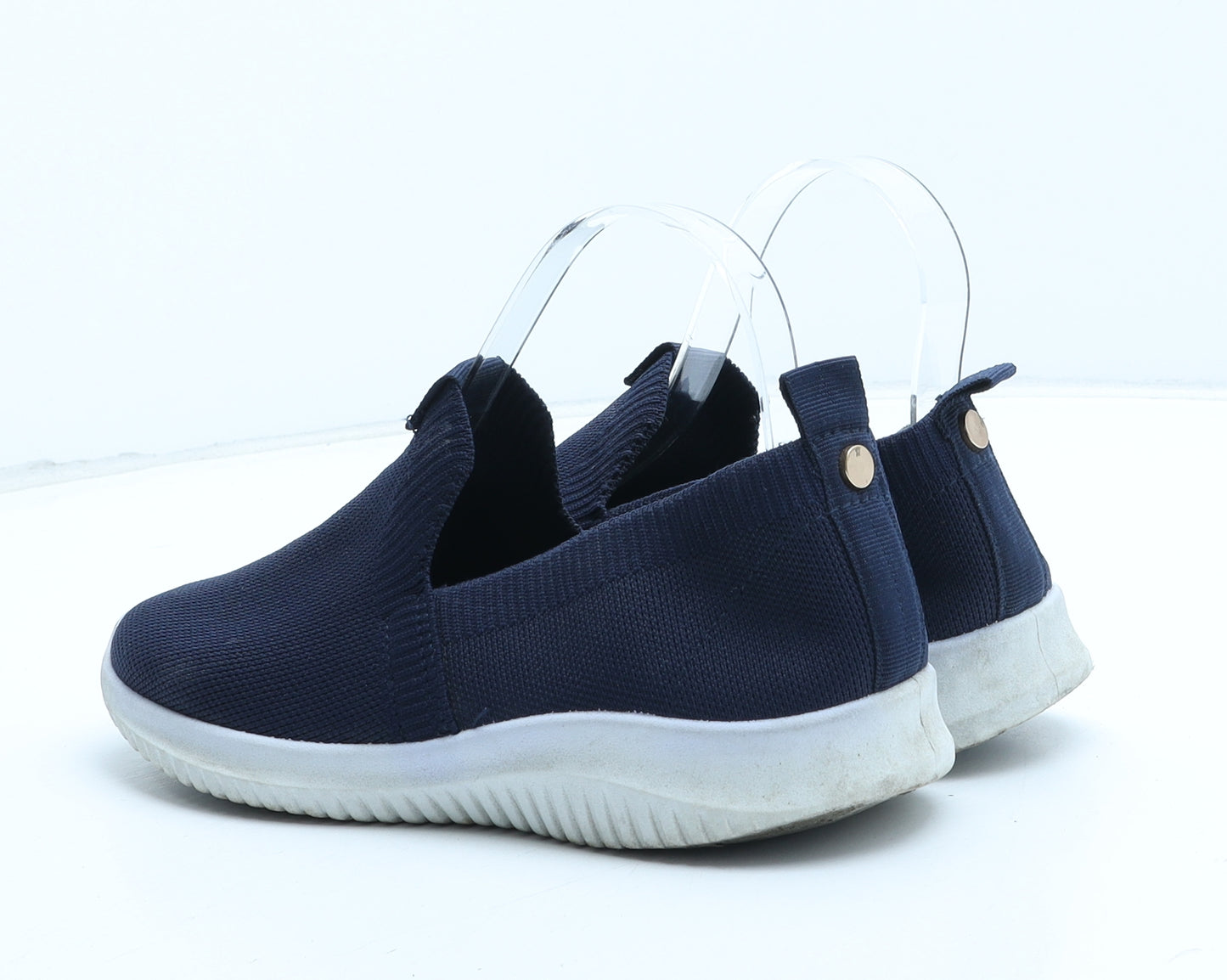 New Look Womens Blue Synthetic Slip On Casual UK