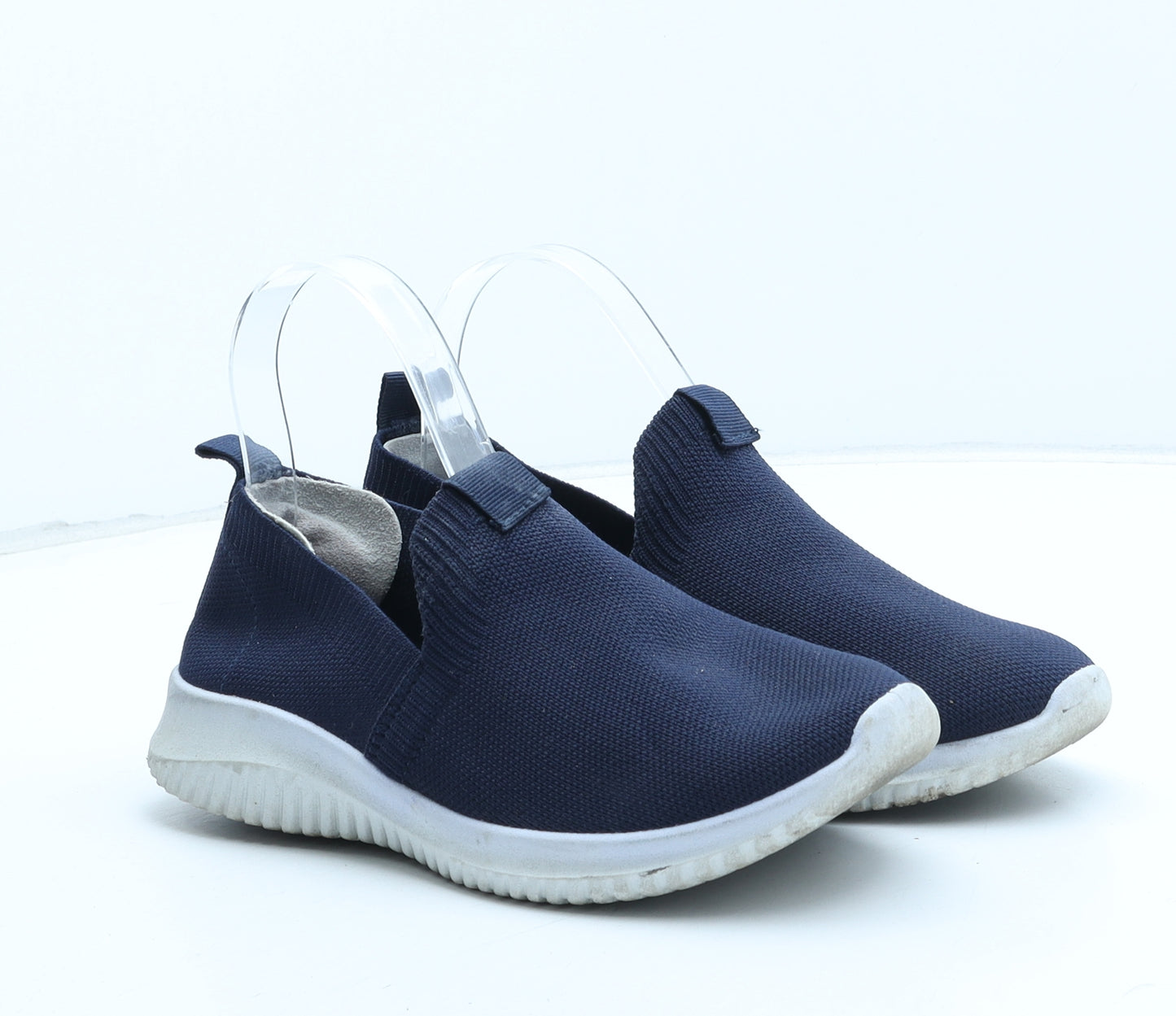 New Look Womens Blue Synthetic Slip On Casual UK