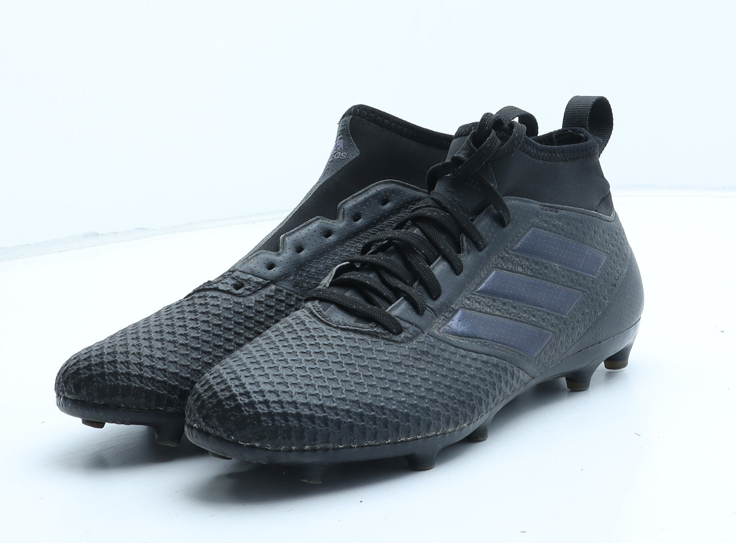 adidas Mens Black Geometric Synthetic Trainer UK 7 - Football Boot