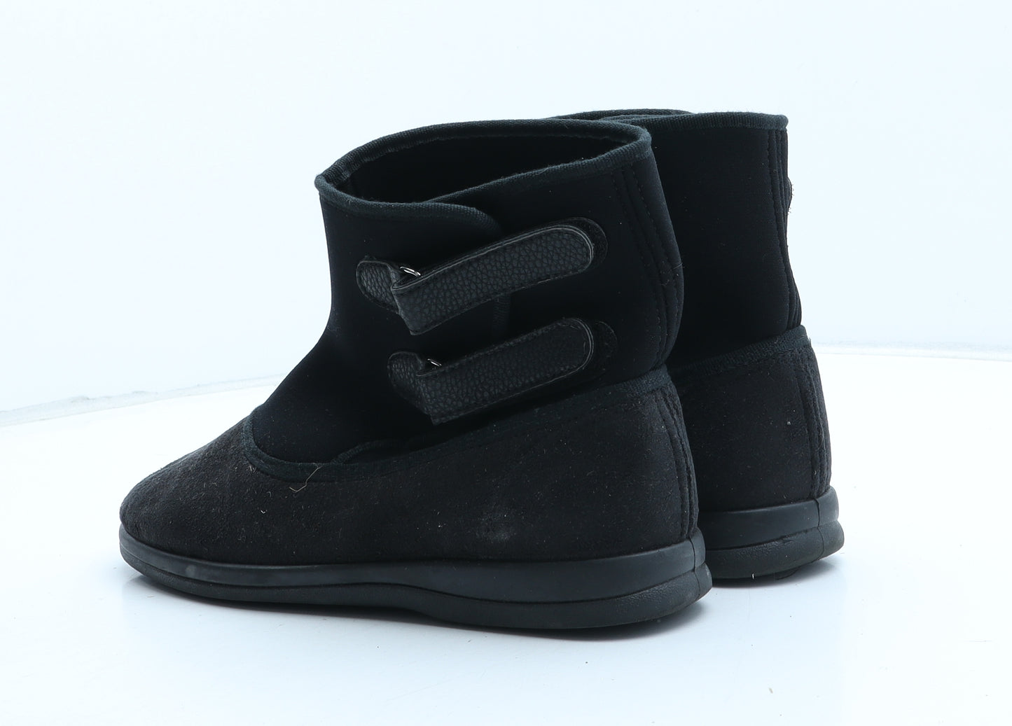 Cosyfeet Womens Black Synthetic Bootie Boot UK