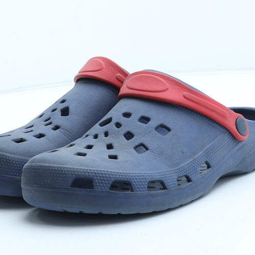 Preworn Mens Blue Synthetic Slip On Sandal UK 5