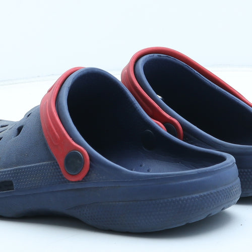 Preworn Mens Blue Synthetic Slip On Sandal UK 5