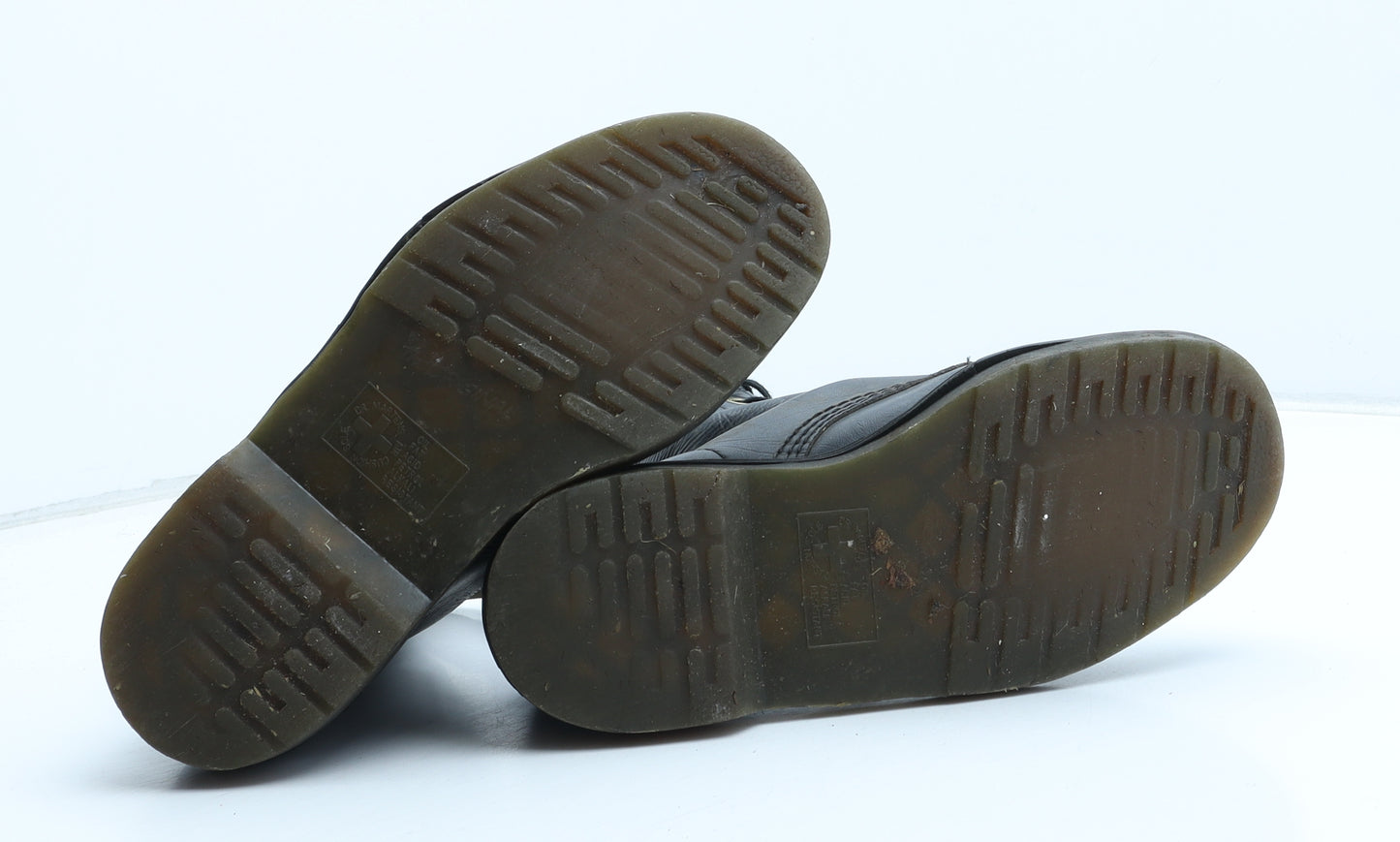 Dr. Martens Womens Black Leather Biker Boot UK