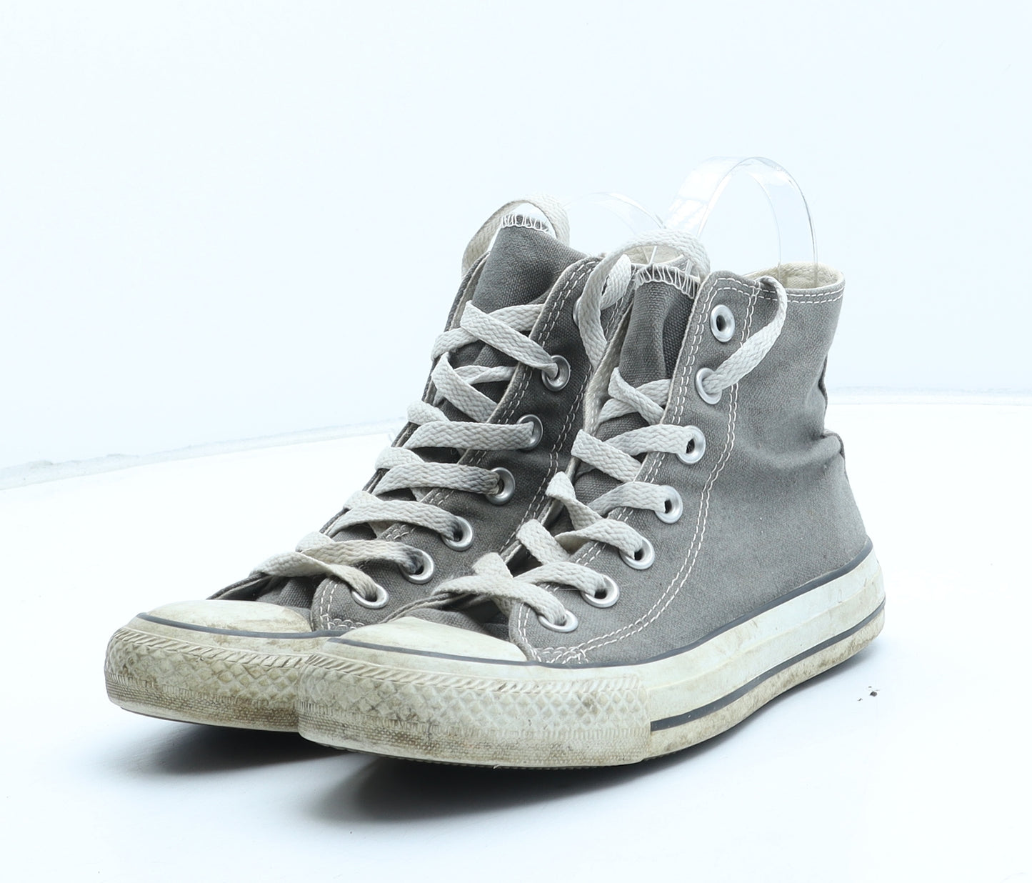 Converse Womens Grey Synthetic Trainer UK - All Star