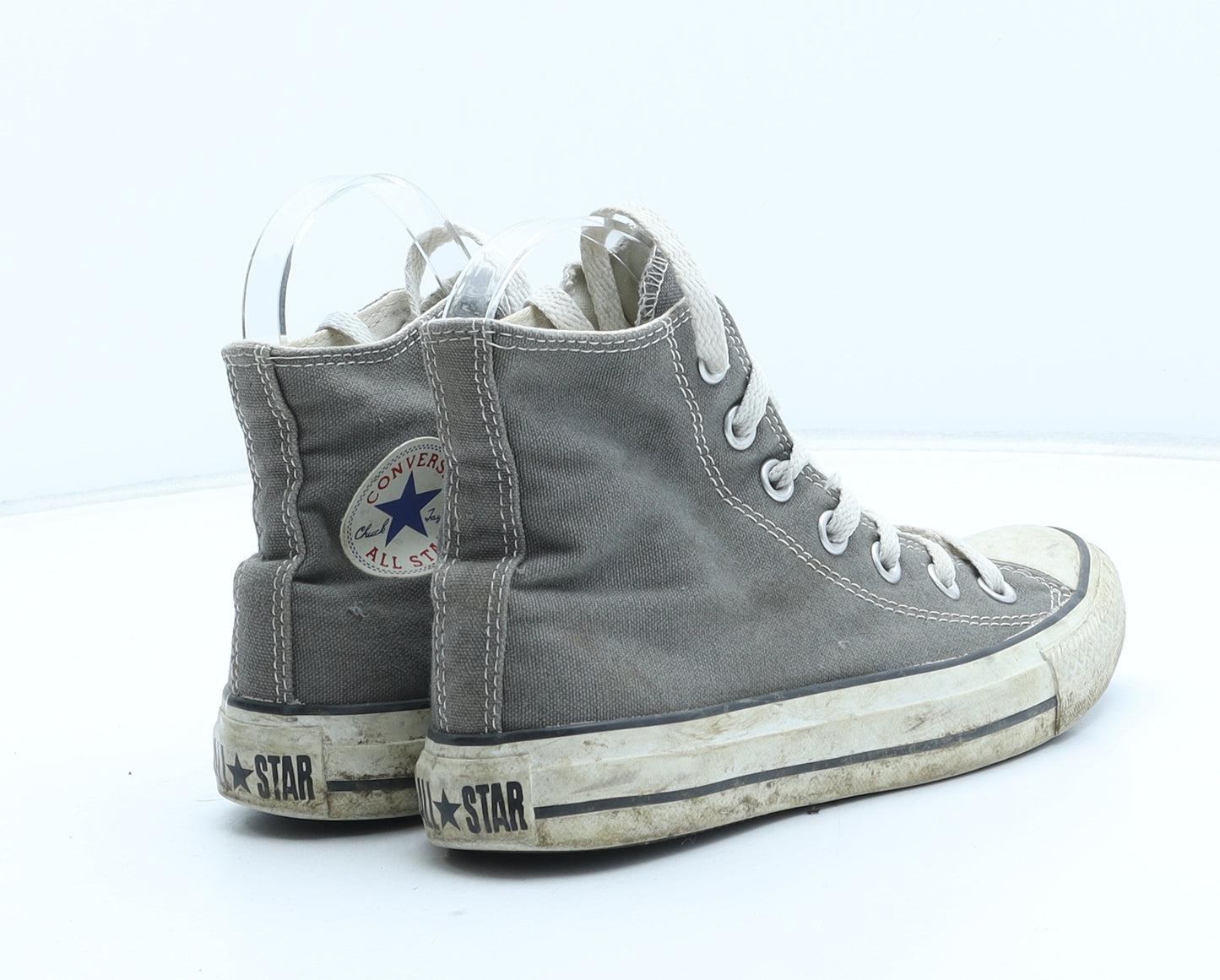 Converse Womens Grey Synthetic Trainer UK - All Star