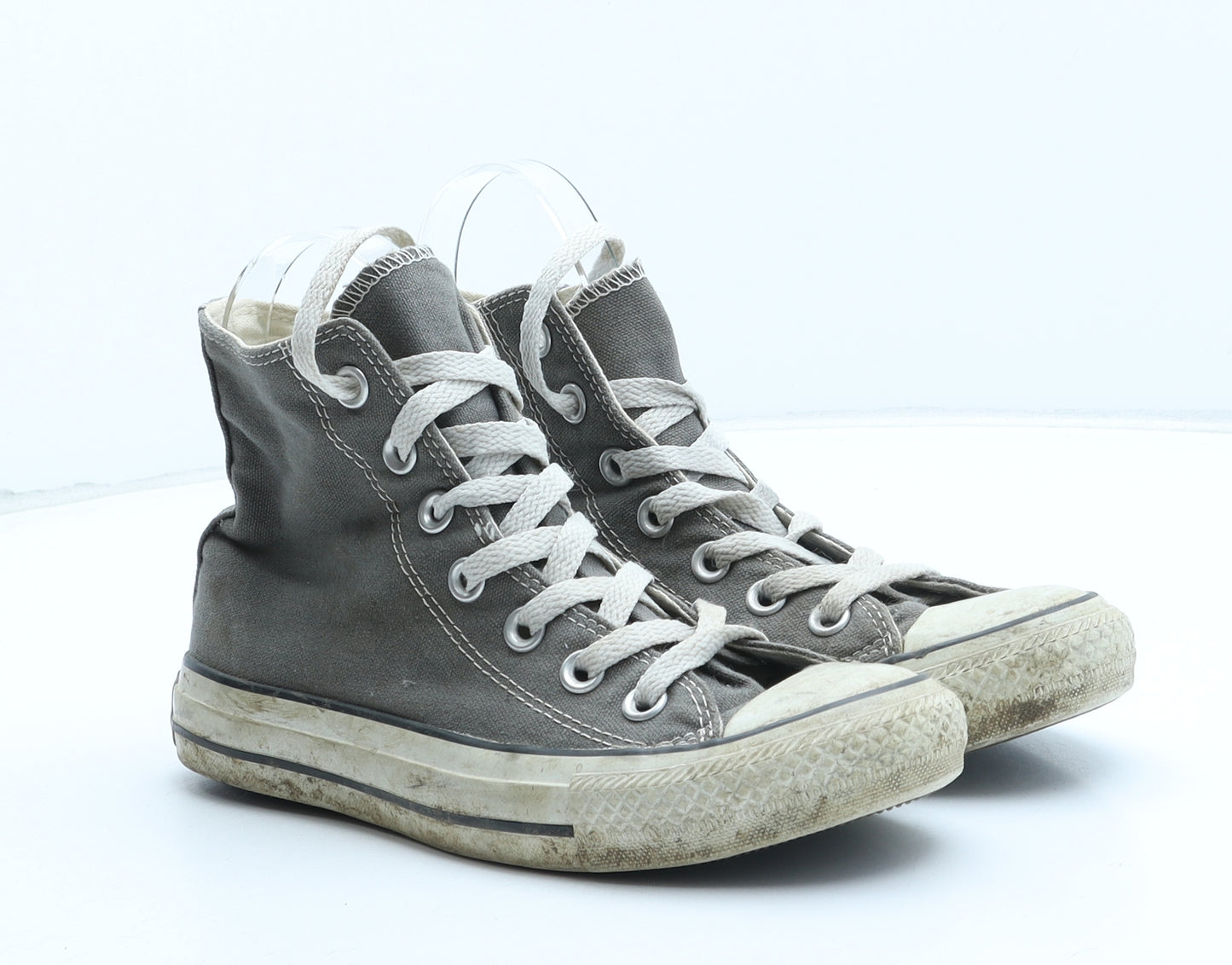 Converse Womens Grey Synthetic Trainer UK - All Star