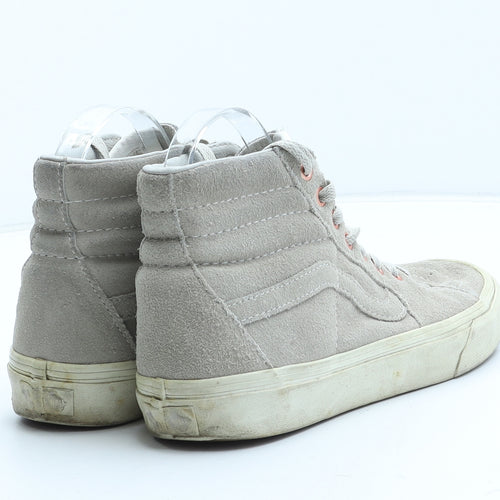 VANS Womens Beige Synthetic Trainer UK - All Star