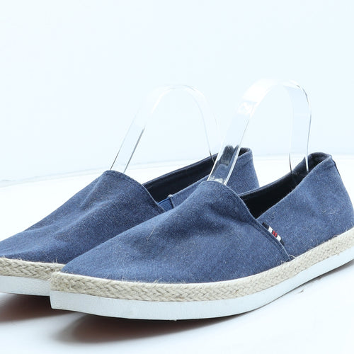 Primark Mens Blue Synthetic Espadrille Casual UK 8