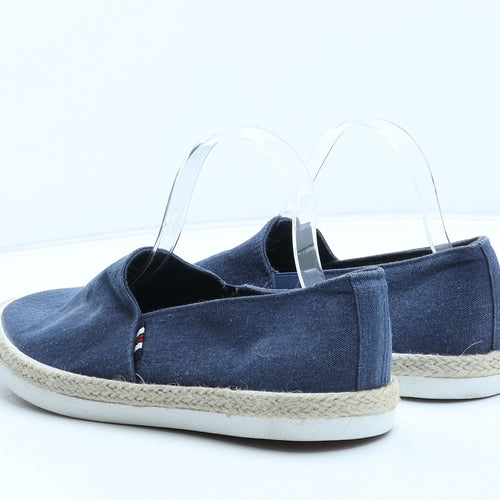 Primark Mens Blue Synthetic Espadrille Casual UK 8