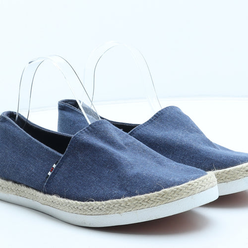 Primark Mens Blue Synthetic Espadrille Casual UK 8
