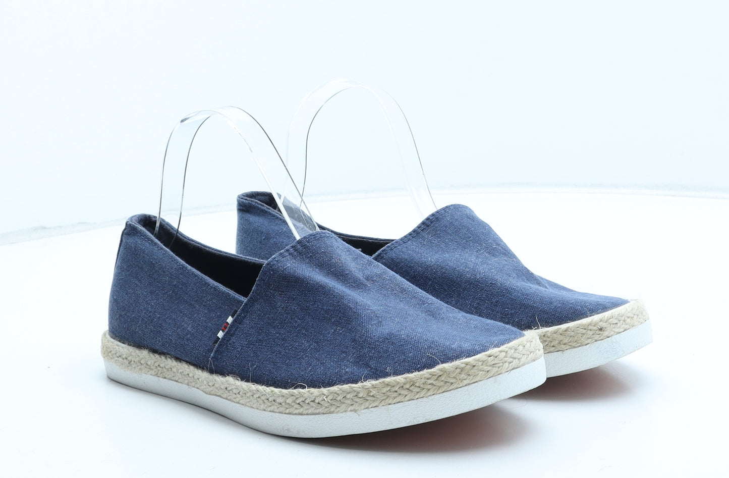 Primark Mens Blue Synthetic Espadrille Casual UK 8