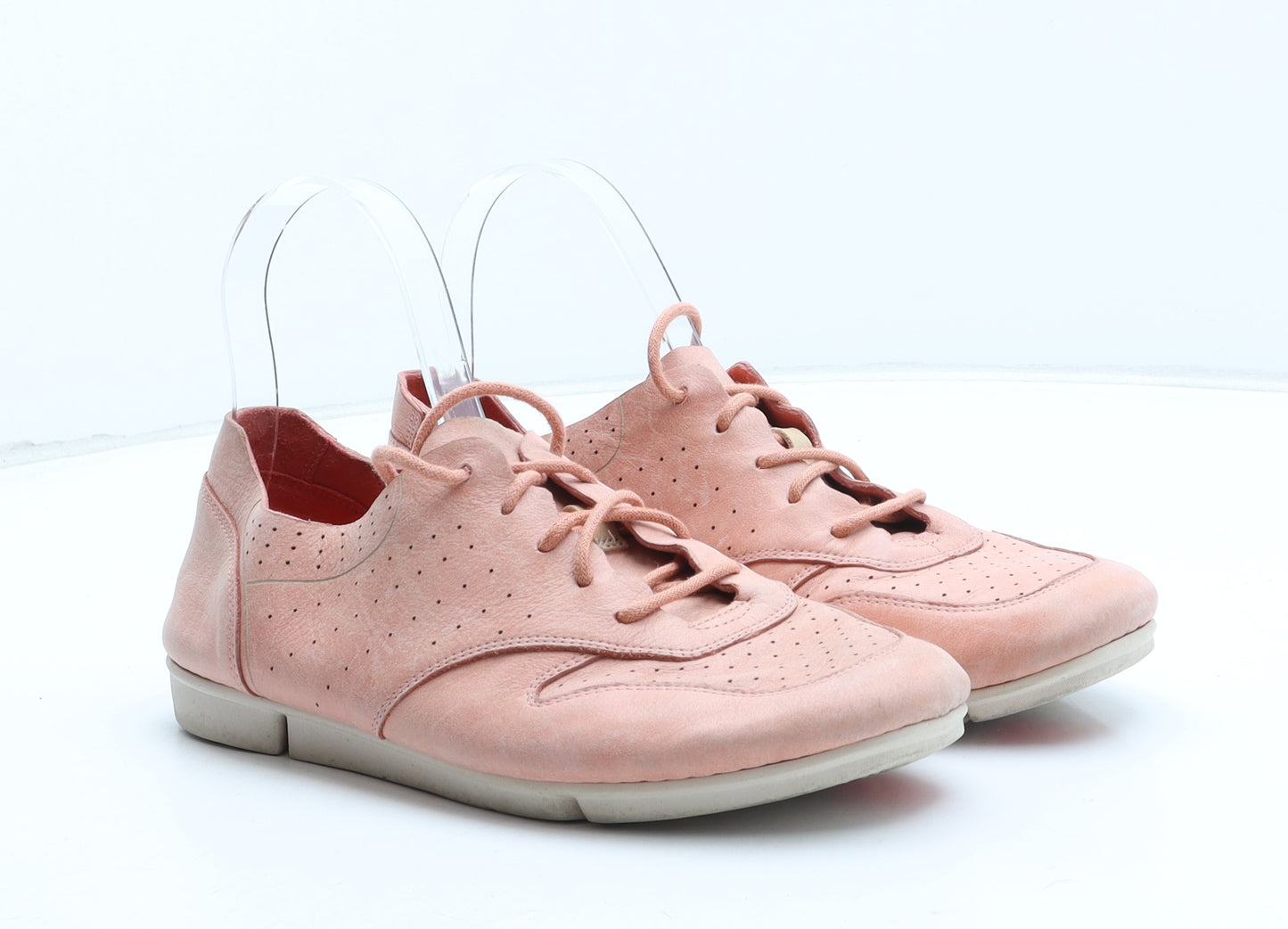Clarks Womens Pink Synthetic Trainer UK