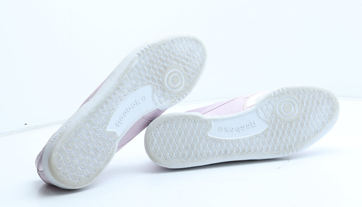 Reebok Womens Pink Synthetic Trainer UK