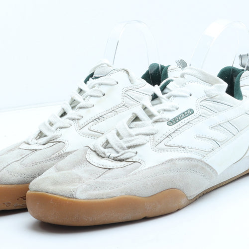 Hi-Tec Mens White Synthetic Trainer UK 10