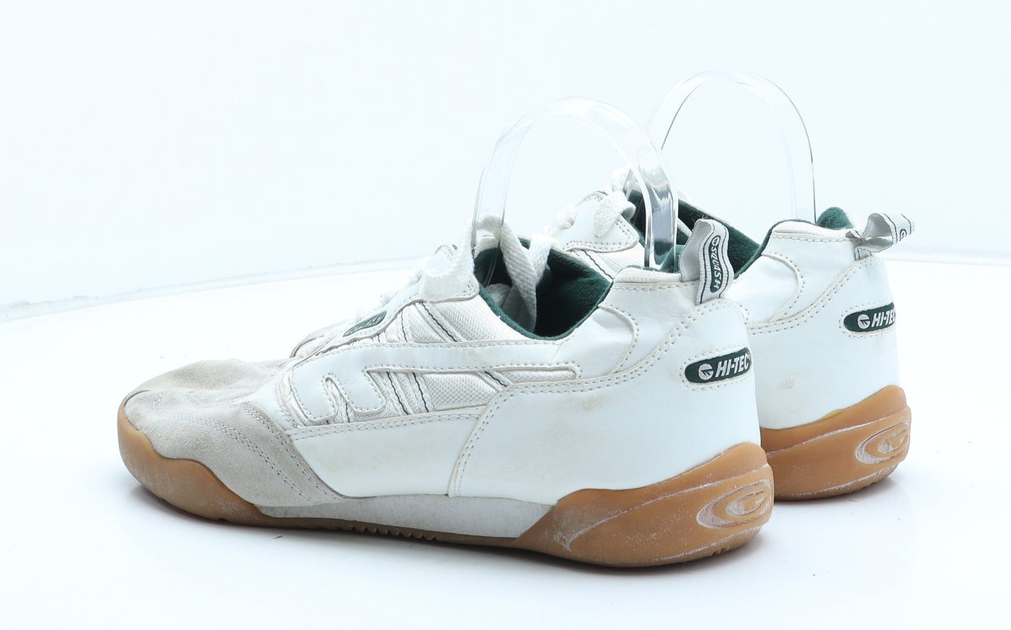 Hi-Tec Mens White Synthetic Trainer UK 10