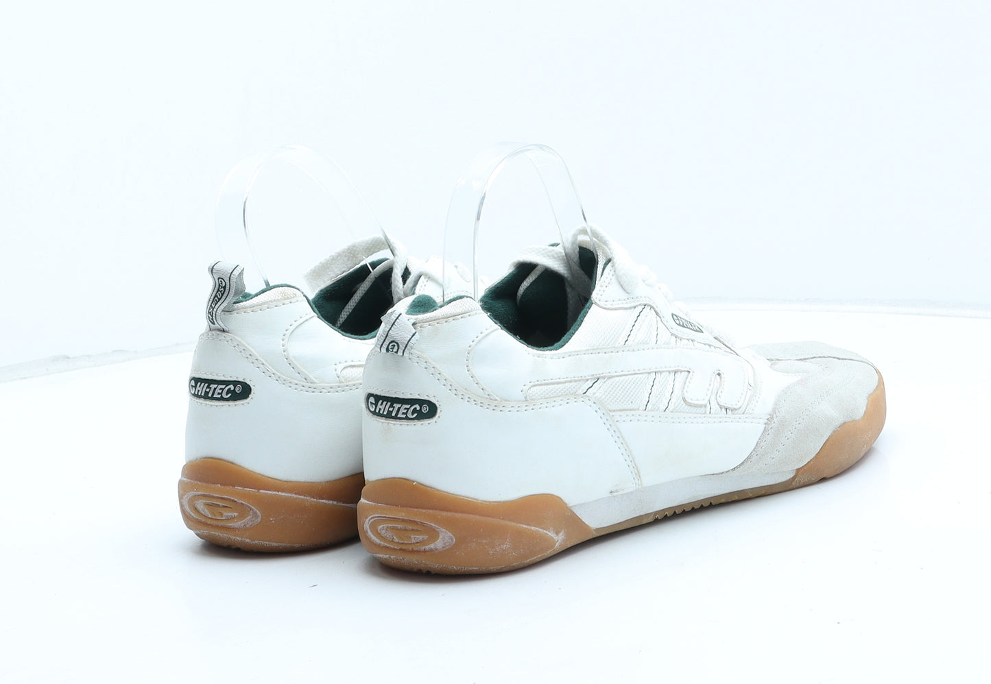 Hi-Tec Mens White Synthetic Trainer UK 10