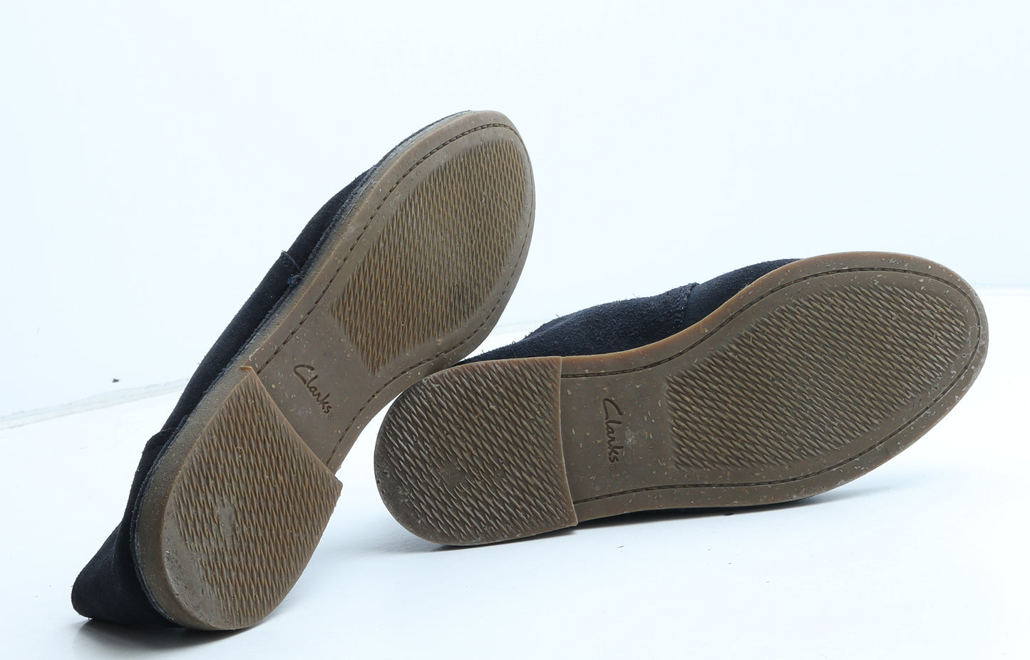 Clarks Womens Blue Suede Bootie Casual UK