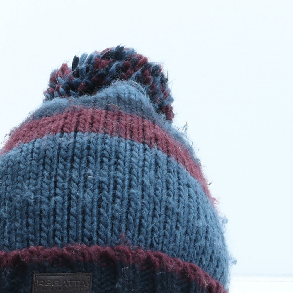 Regatta Mens Multicoloured Striped Acrylic Beanie One Size