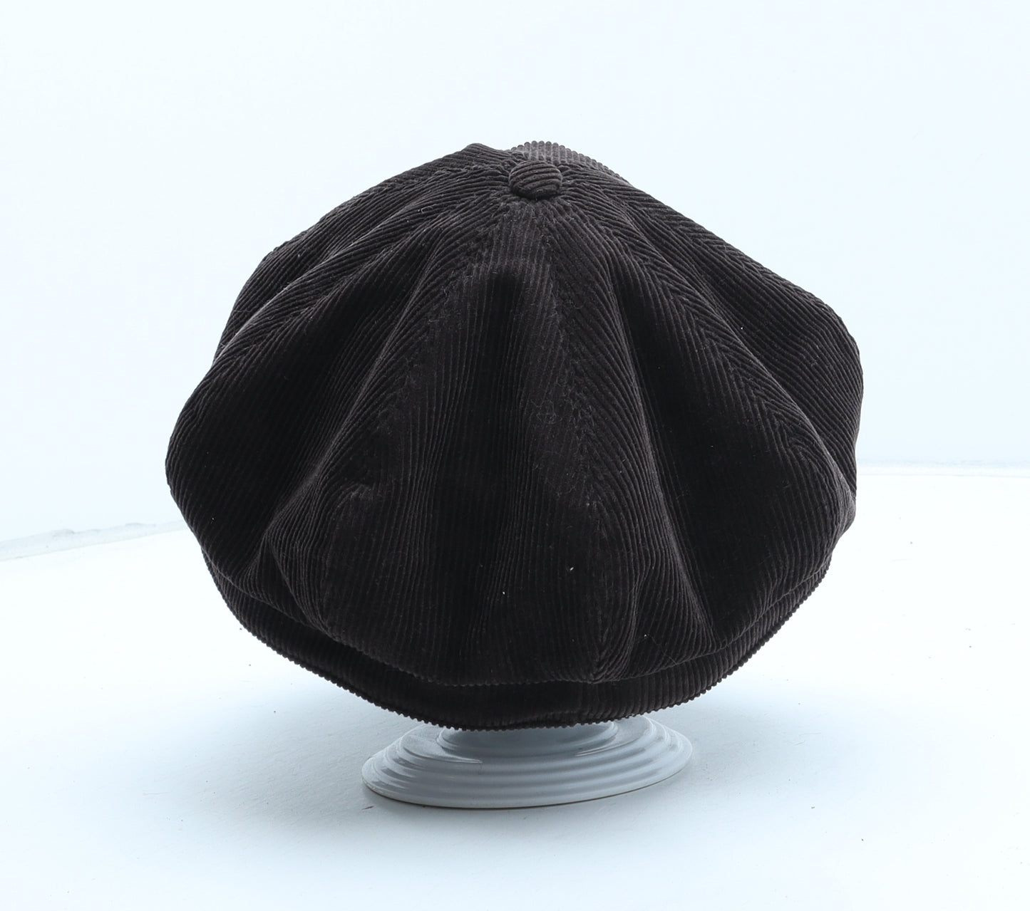 Preworn Womens Brown Cotton Peaked Cap One Size