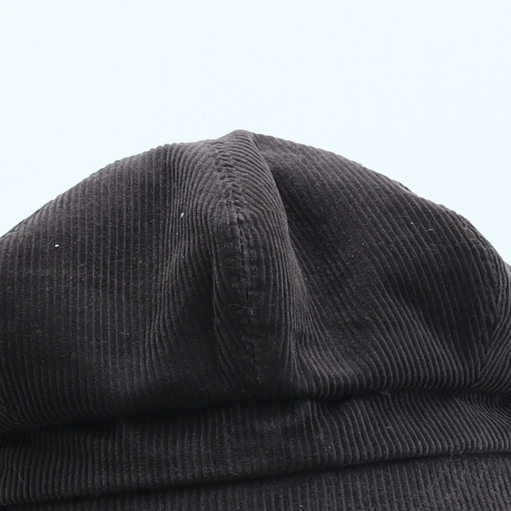 Preworn Womens Brown Cotton Peaked Cap One Size