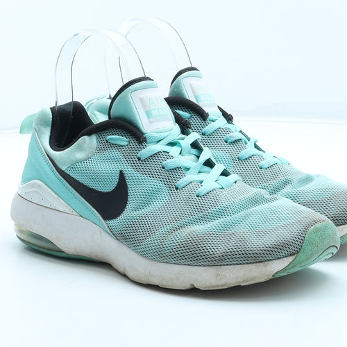 Nike Womens Blue Polyester Trainer UK - Nike Air Max