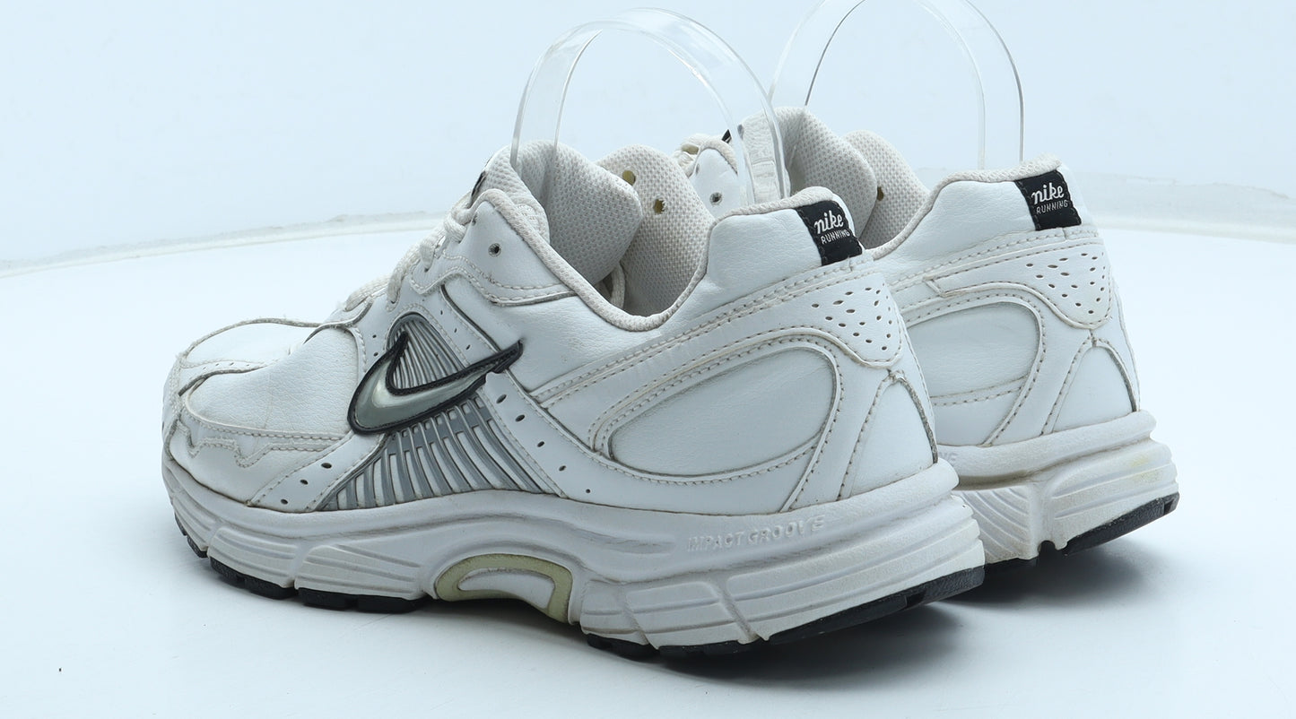 Nike Womens White Leather Trainer UK