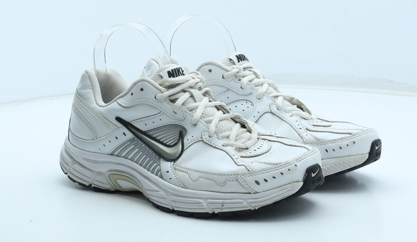 Nike Womens White Leather Trainer UK