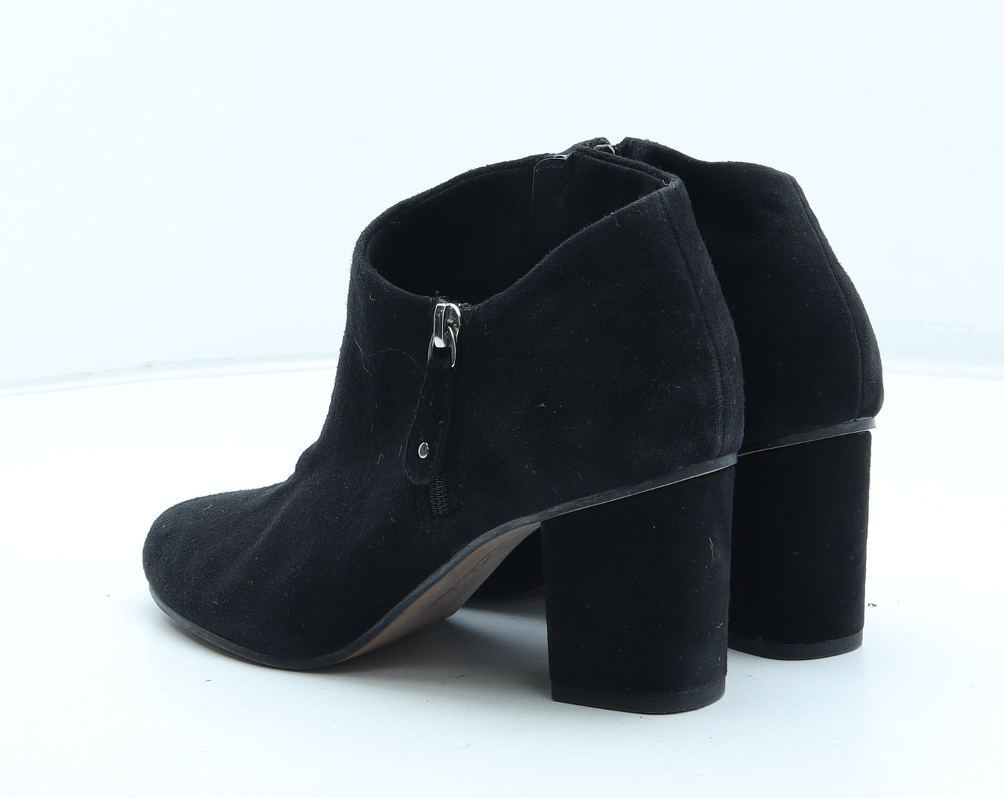 Clarks Womens Black Leather Bootie Boot UK