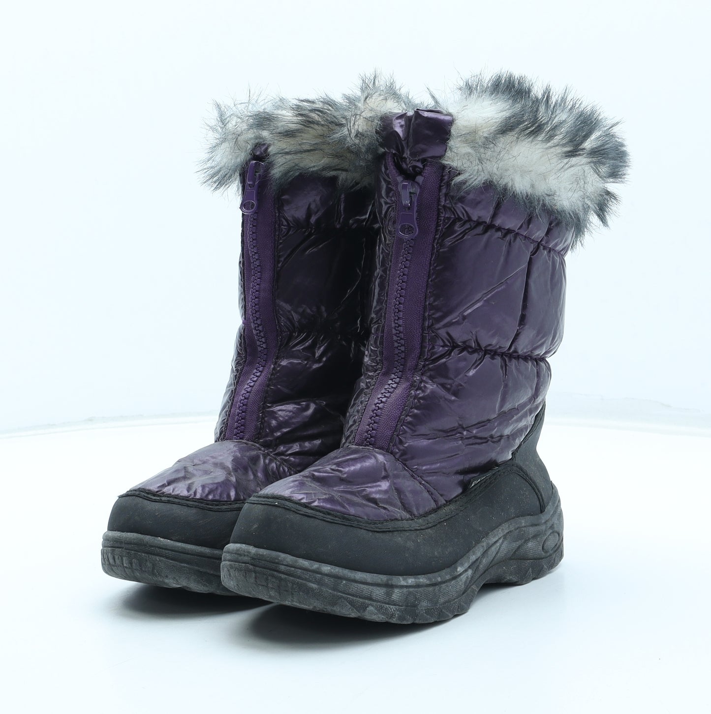 Reflex Girls Purple Synthetic Snow Boot Boot UK 1 33