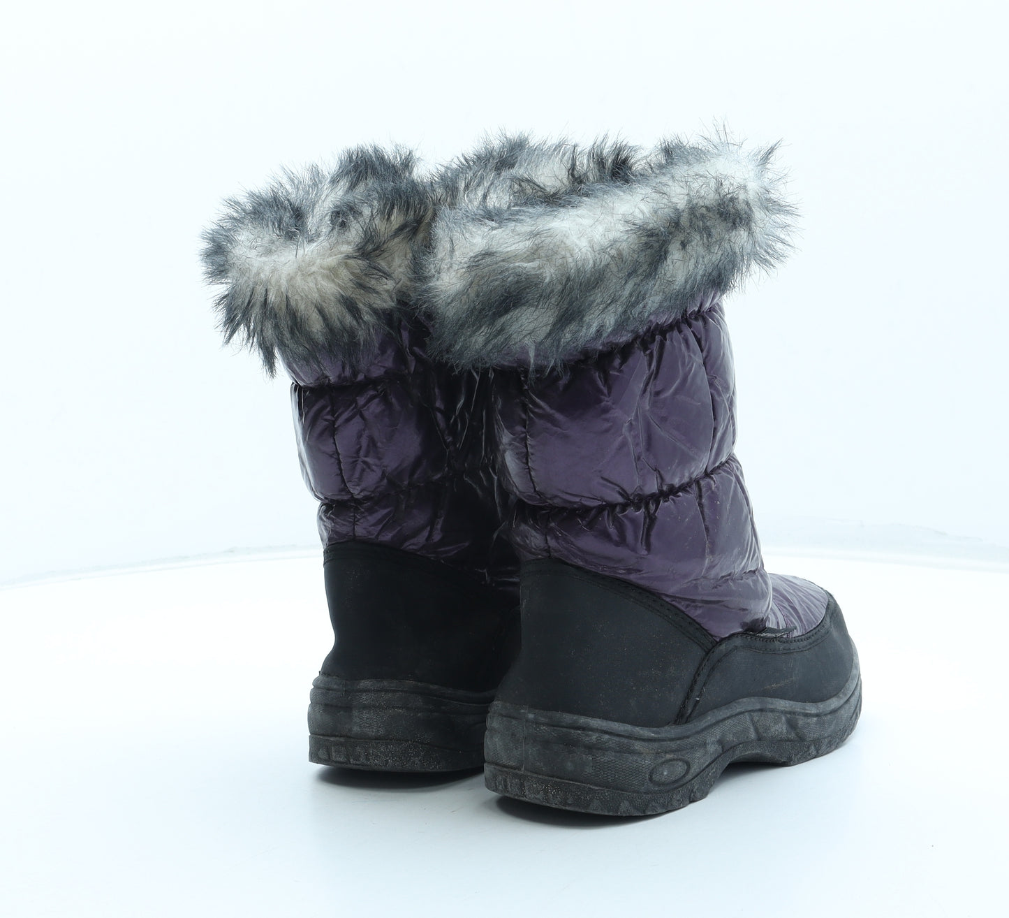 Reflex Girls Purple Synthetic Snow Boot Boot UK 1 33