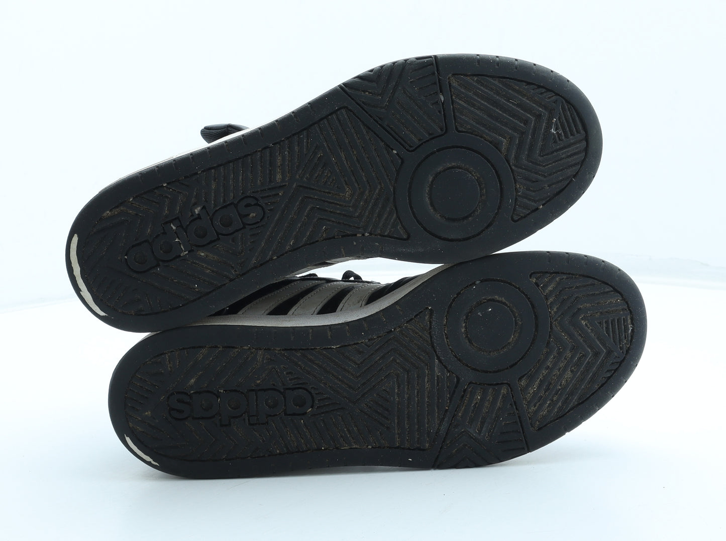 adidas Mens Black Polyurethane Trainer UK 8
