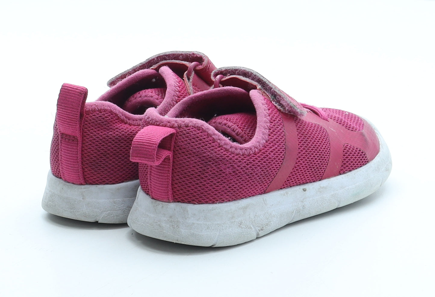 Clarks Girls Pink Polyester Trainer UK 5.5