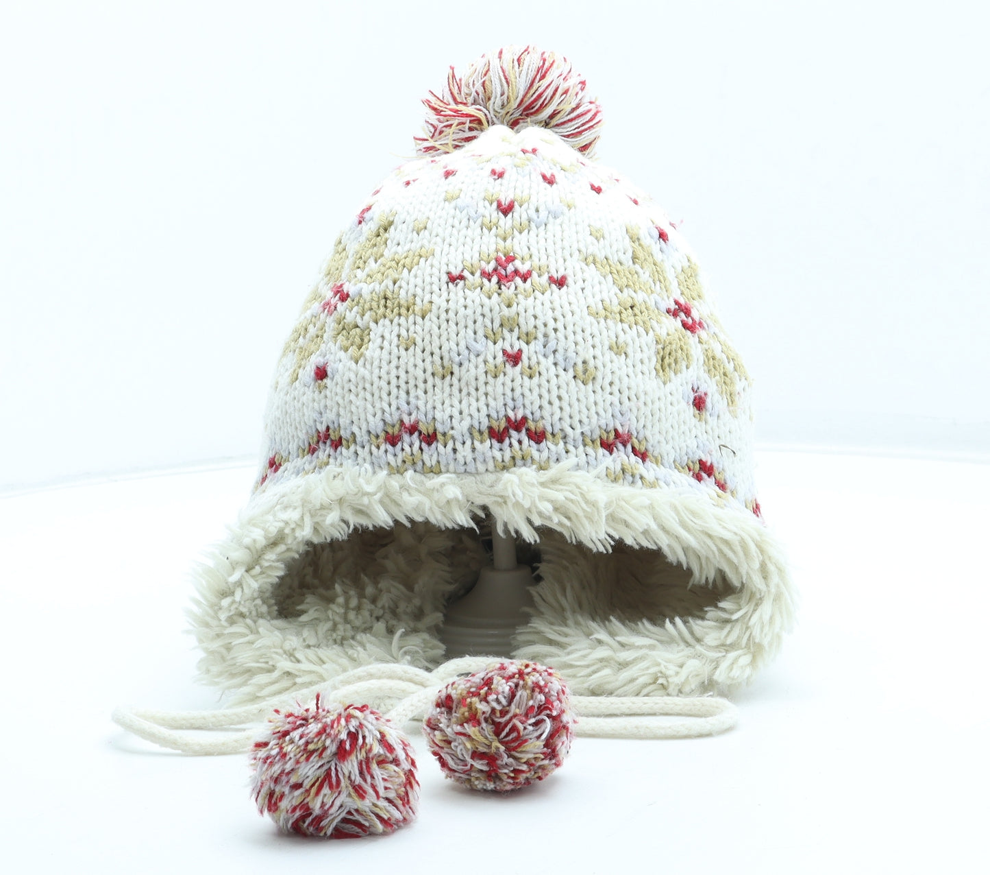 Gelert Womens Multicoloured Fair Isle Acrylic Winter Hat One Size