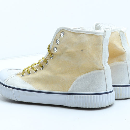 George Womens Yellow Synthetic Trainer UK