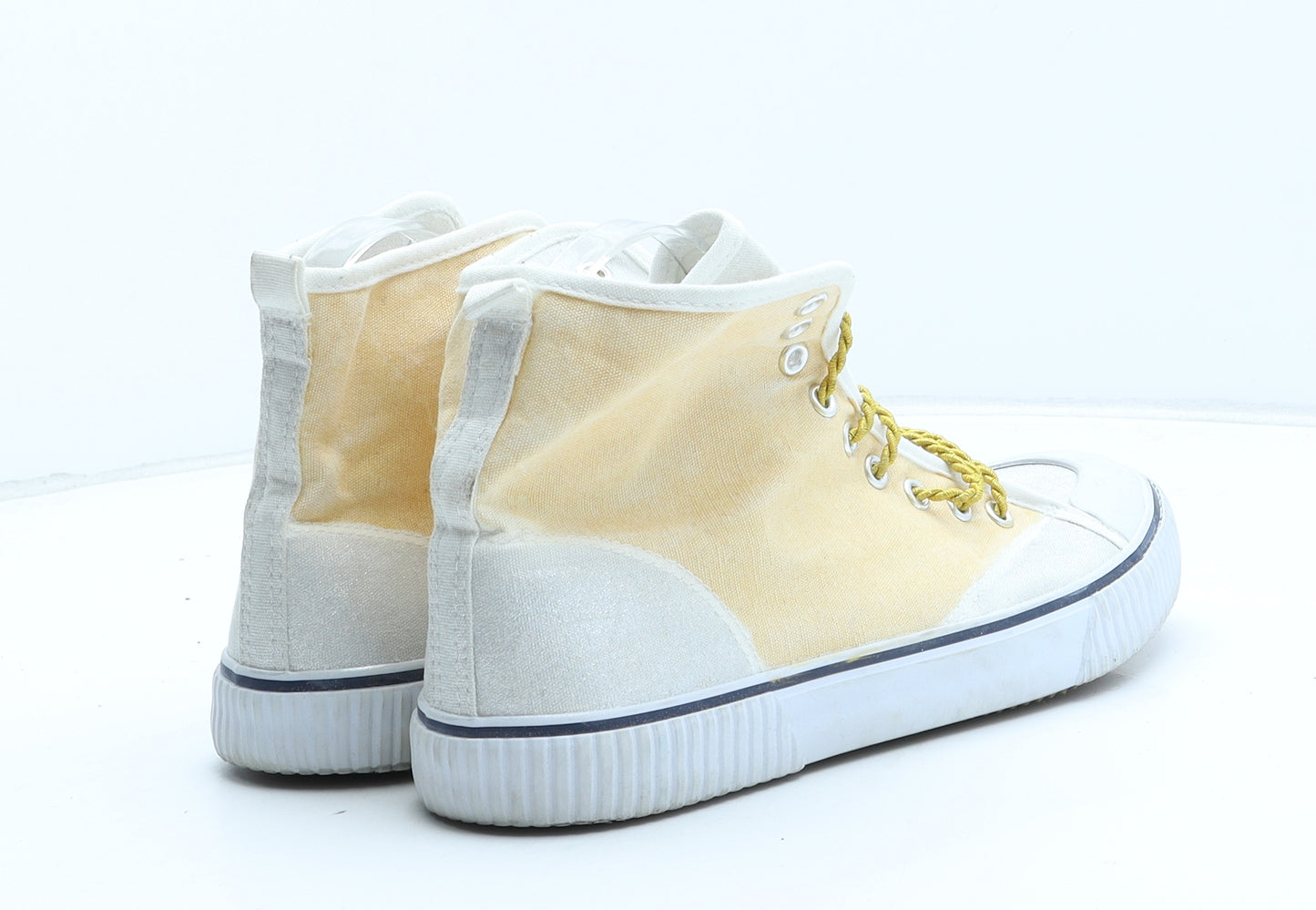 George Womens Yellow Synthetic Trainer UK