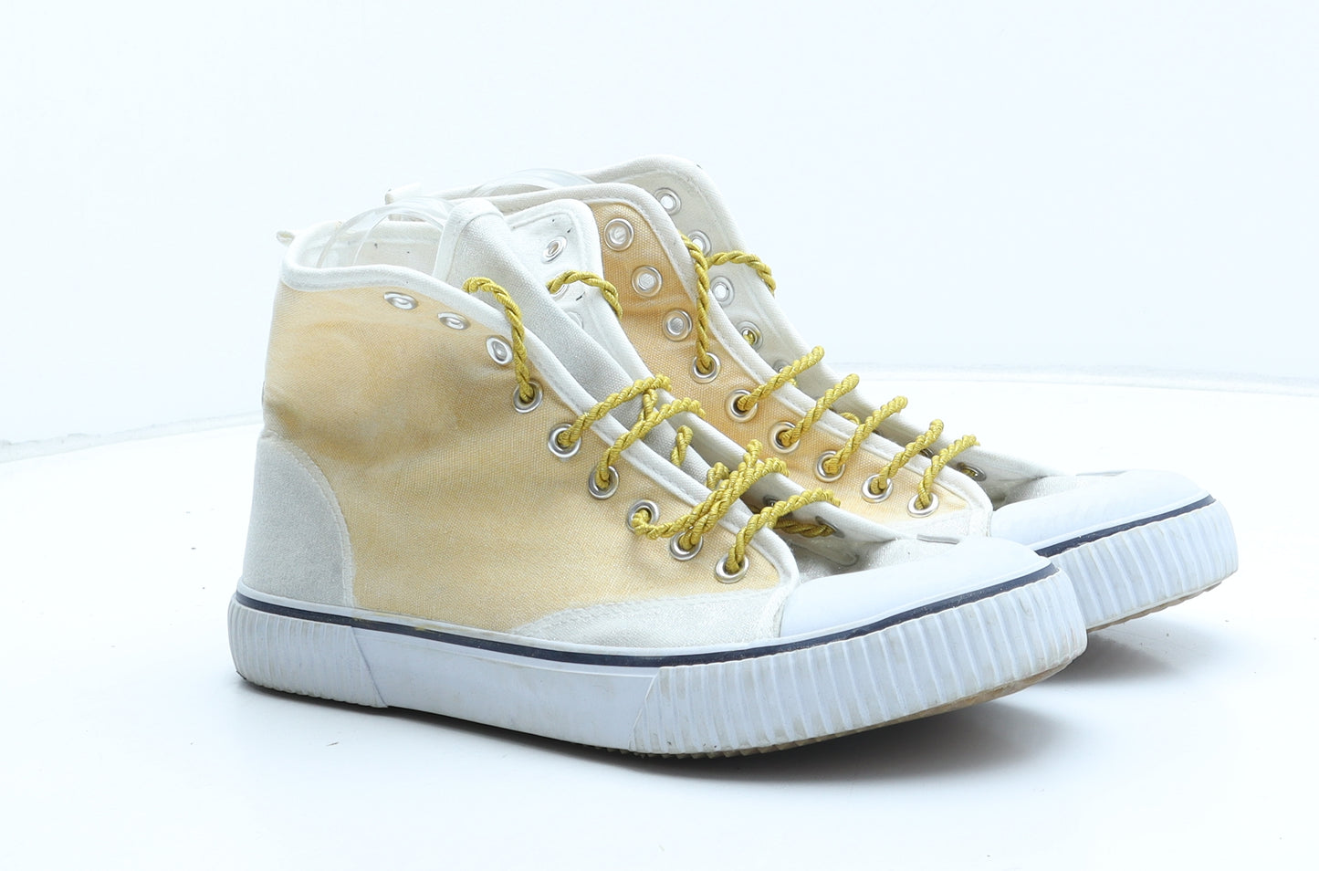George Womens Yellow Synthetic Trainer UK